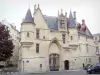 Hôtel de Sens - Fachada del Hotel des Sens arzobispos calle Higuer, en el distrito de Marais