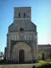 Iglesia de Rioux - Portal de la iglesia románica de Saintonge