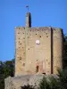 Iglesia rupestre de Vals - Espadaña de la iglesia de Santa María