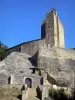 Iglesia rupestre de Vals - Descripción general de la Iglesia de Santa María tallada en la roca