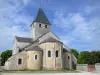 Iglesia de Til-Châtel - Ábside de la iglesia románica de Saint-Florent