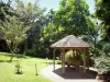 Jardin botanique de Deshaies - Carbet au coeur de l'arboretum