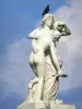 Jardines del castillo de Fontainebleau - Estatua (escultura)