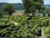 Jardins de Marqueyssac - Buis taillés, dans la vallée de la Dordogne, en Périgord