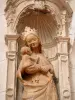 Joigny - All'interno della chiesa di Saint-Thibault: Vergine sorridente