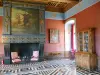 Kasteel van Ancy-le-Franc - Binnen in het renaissancepaleis: wachtkamer