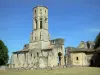 La Sauve-Majeureの修道院 - 修道院教会とその鐘楼