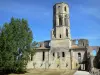 La Sauve-Majeureの修道院 - ラ・ソーブの町にある旧ベネディクト会修道院：修道院教会の鐘楼