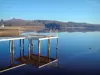Lago de Neuvic - Vista del depósito de agua