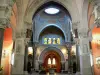 Lalouvesc - Intérieur de la basilique Saint-Régis : choeur