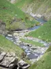 Landscapes of the Béarn - Mountain stream in the Pyrenees National Park