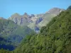 Landscapes of the Béarn - Pyrenean mountain