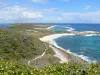 Landscapes of the Guadeloupe - View from the top of the Châteaux headland