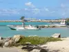 Landscapes of the Guadeloupe - Saint-François fishing port