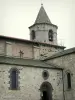 Langogne - Bell tower of the Saint-Gervais-Saint-Protais church