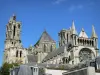 Laon - Towers of the Notre-Dame cathedral
