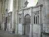 Laon - Inside Notre-Dame cathedral: enclosures of the chapels