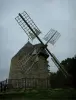 Lautrec - Molino de viento de la villa medieval