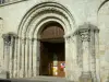 Layrac church - Portal of the Saint-Martin church