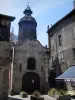 Limoges - Saint-Aurélien chapel and houses