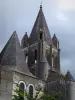 Loches - Colegiata de Saint-Ours (la iglesia) de estilo románico