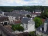 Loches - Vista de las casas de la ciudad