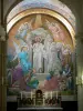 Lourdes - Domaine de la Grotte (santuarios, ciudad religiosa): Dentro de la Basílica de Nuestra Señora del Rosario