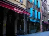 Lyon - Peninsula: casas y restaurantes de la Rue Mercière