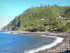 Manapany-les-Bains - Playa de piedras de Manapany-les-Bains y el Océano Índico