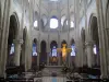 Mantes-la-Jolie collegiate church - Interior of the Notre-Dame collegiate church