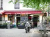 Le Marais - Terraza del restaurante en lugar de la-Catherine-Market Sainte