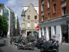 Le Marais - Rue Vieille du Temple con torreta en voladizo de la casa de Jean Hérouet