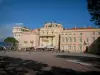 Monaco and Monte Carlo - Square of the Palace decorated with beautiful buildings