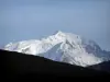 Mont-Blanc - Col des Aravis, con vistas a la masiva Mont-Blanc