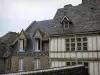 Mont-Saint-Michel - Houses of the medieval town (village)