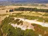 Montaña de las Tres Cruces - Vista aérea del Mont de Sène y su entorno