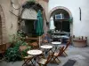 Montauban - Terraza de un salón de té