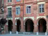 Montauban - Arcades of the Place Nationale square