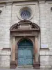 Montbéliard - Portal of the Saint-Martin temple