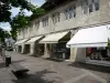 Montbéliard - Shops in the market hall