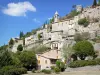 Montbrun-les-Bains - Pueblo medieval con sus casas encaramadas