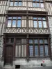 Moret-sur-Loing - Facade of an old timber-framed house
