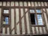 Moret-sur-Loing - Timber-framed facade of the barley sugar house