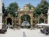 Nancy - Rejas y fuentes de Place Stanislas