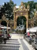 Nancy - Rejas y fuente de Place Stanislas