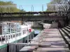 Narbonne - Walk along the Robine canal