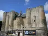 Niort - Square towers of the Romanesque keep
