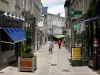 Niort - Saint-Jean street and its shops