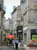 Niort - Facades and shops of the old town