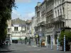 Niort - Facades and shops of the old town